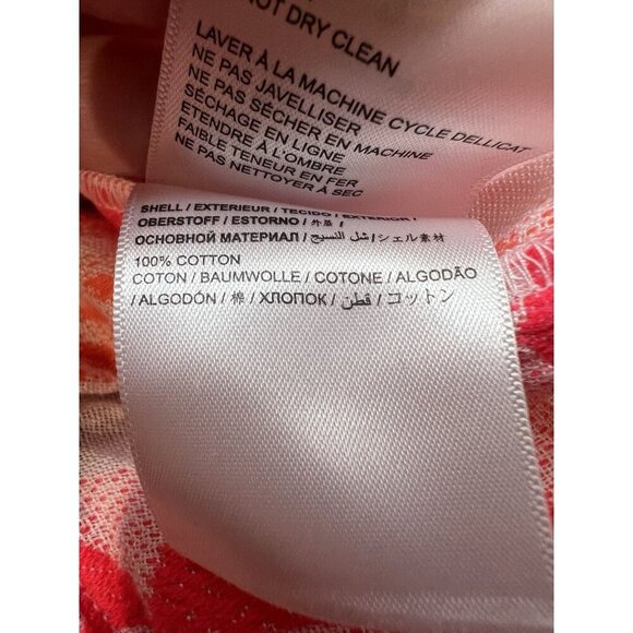 FARM Rio Anthropologie Red Embroidery Rose Printed Shorts Small Elastic Tie - Picture 14 of 14